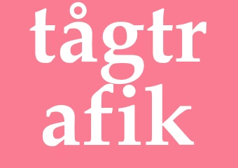 Synonym tågtrafik