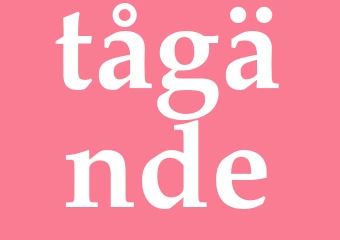 Synonym tågände