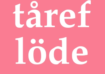 Synonym tåreflöde