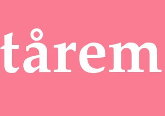 Synonym tårem