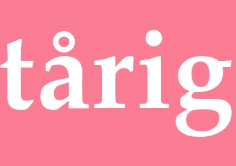 Synonym tårig