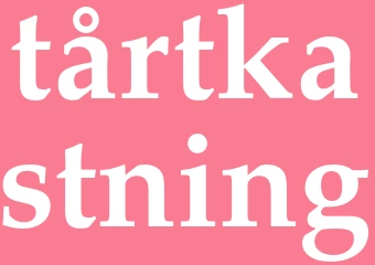 Synonym tårtkastning