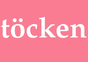 Synonym töcken