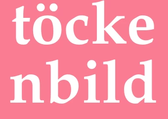 Synonym töckenbild