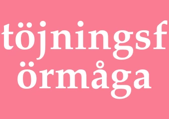 Synonym töjningsförmåga