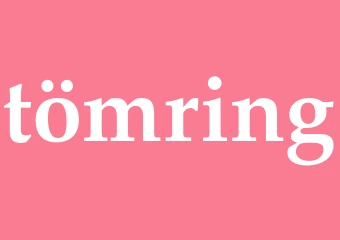 Synonym tömring