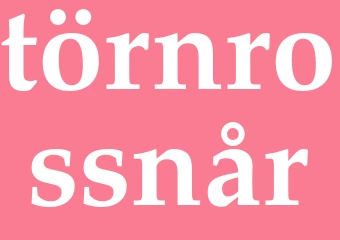 Synonym törnrossnår