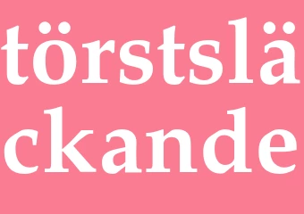 Synonym törstsläckande