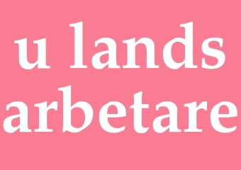 Synonym u-landsarbetare