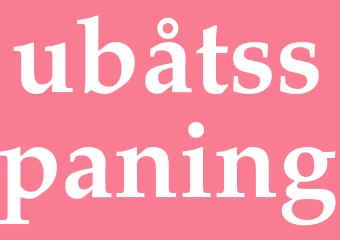 Synonym ubåtsspaning