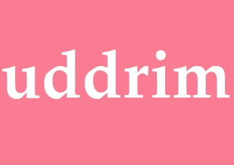 Synonym uddrim