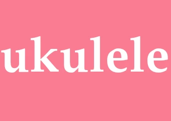 Synonym ukulele