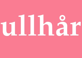 Synonym ullhår