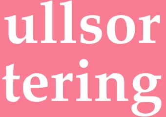 Synonym ullsortering
