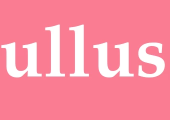 Synonym ullus