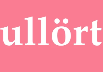 Synonym ullört