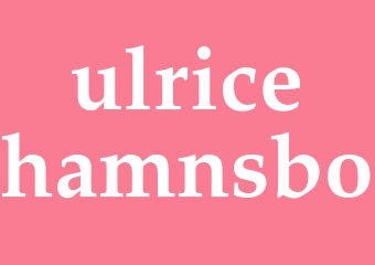 Synonym ulricehamnsbo