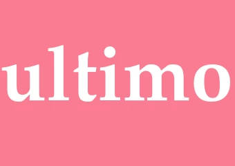 Synonym ultimo