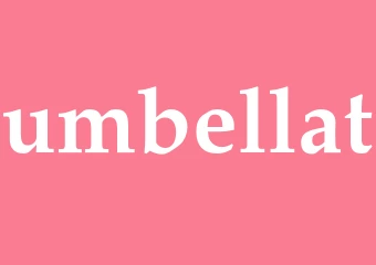 Synonym umbellat