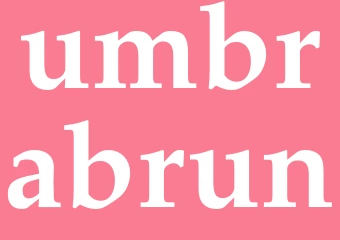 Synonym umbrabrun