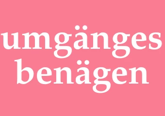 Synonym umgängesbenägen