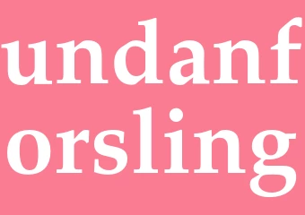 Synonym undanforsling