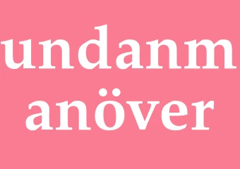 Synonym undanmanöver