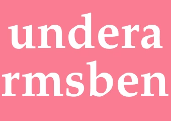 Synonym underarmsben