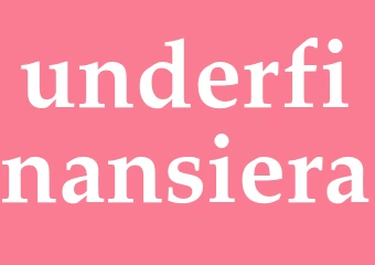 Synonym underfinansiera