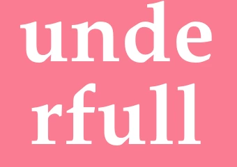 Synonym underfull