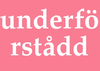 Synonym underförstådd