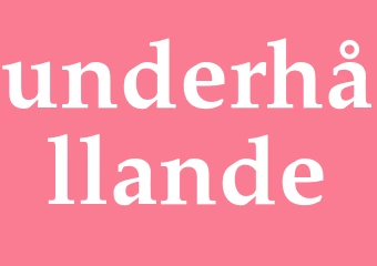 Synonym underhållande
