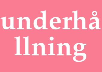 Synonym underhållning
