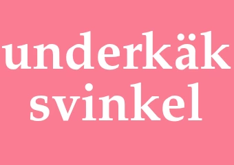 Synonym underkäksvinkel