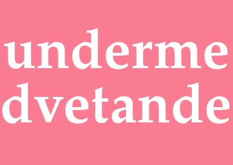 Synonym undermedvetande