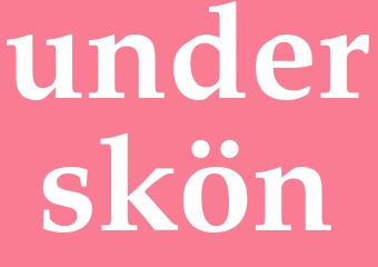 Synonym underskön
