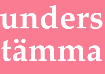 Synonym understämma