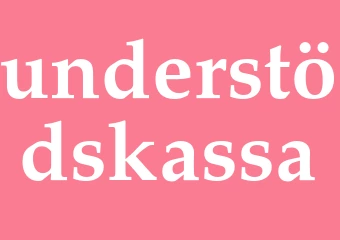 Synonym understödskassa