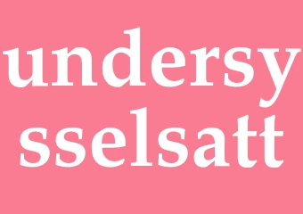 Synonym undersysselsatt