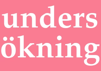 Synonym undersökning