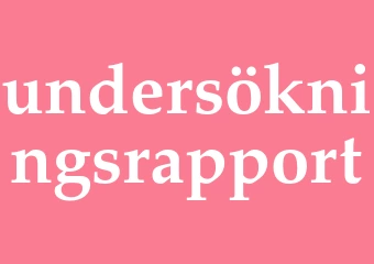 Synonym undersökningsrapport