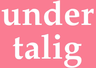 Synonym undertalig