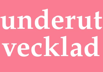 Synonym underutvecklad
