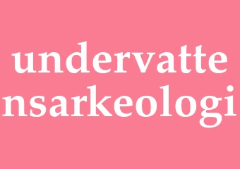 Synonym undervattensarkeologi