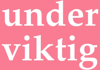 Synonym underviktig