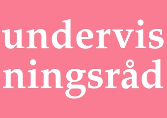 Synonym undervisningsråd