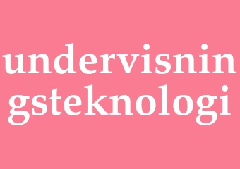 Synonym undervisningsteknologi