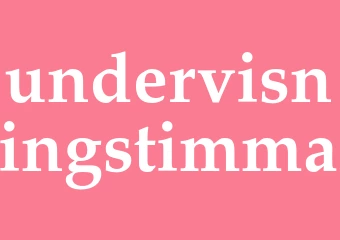 Synonym undervisningstimma