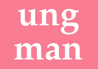Synonym ung man