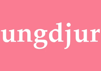 Synonym ungdjur